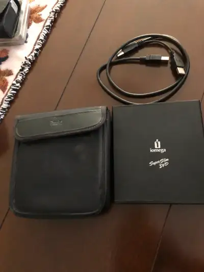 Iomega SuperSlim DVD Portable Writer, View more