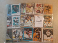 CARTES DE HOCKEY DE JOE THORNTON BOSTON et SAN-JOSE