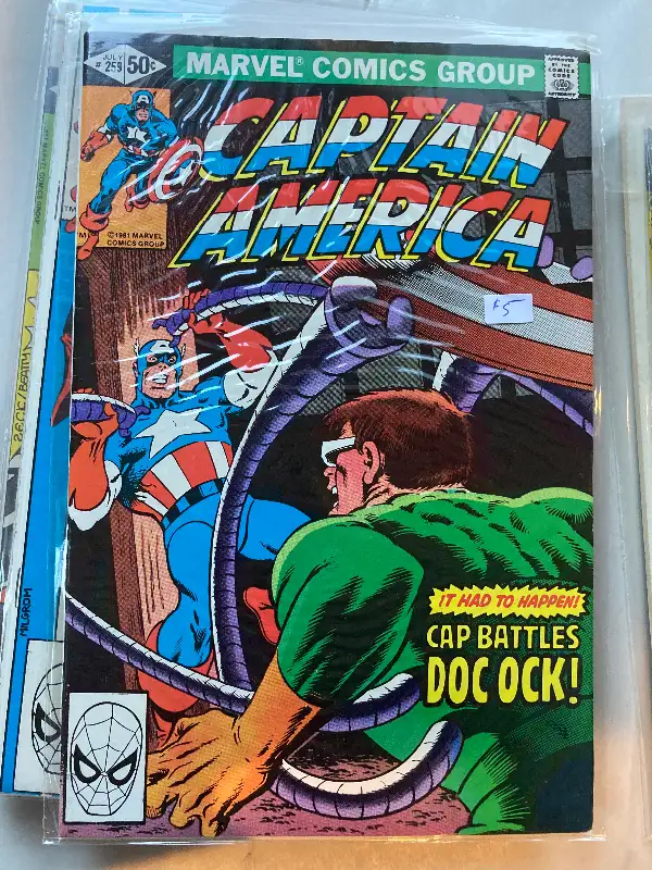 Marvel  Comics Captain America Comics, Collector Grade in Comics & Graphic Novels in Trenton - Image 5