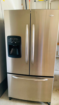 36" Maytag French door fridge