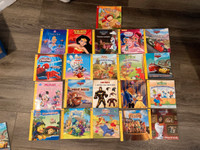 Set of 22 French picture story books