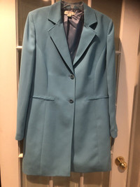Ladies blue long blazer/jacket 14