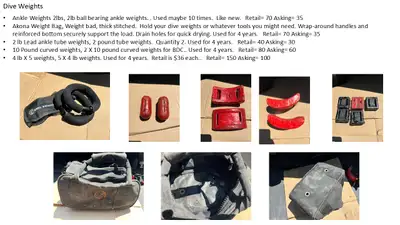 Dry Suit/Wet Suits/Tanks/BCD/Reg's - Everything needed for scuba, View more