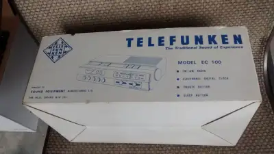Vintage Telefunken Radio Box, View more
