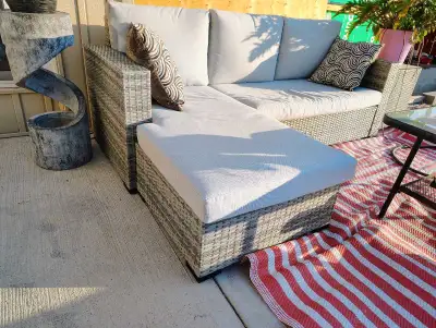 Outdoor Rattan patio furniture., View more