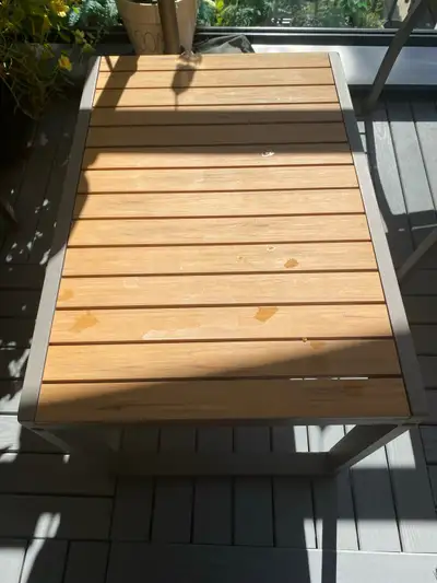 Crate & Barrel Alfresco patio set, View more