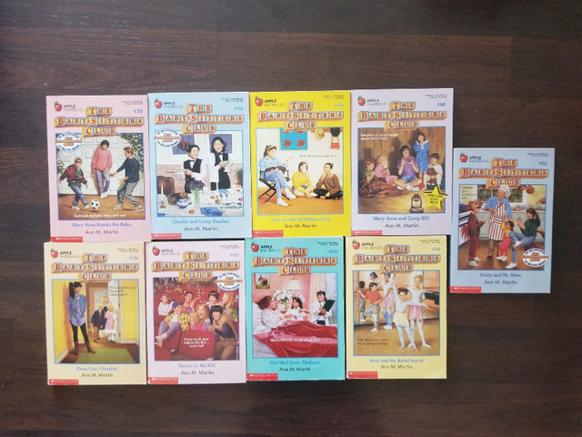 "The Babysitters club" books (9 titles) in Children & Young Adult in Lethbridge