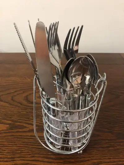 Cutlery Set with Caddy, View more