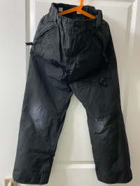 GAP Boys' Black Snow Pant ~ Size 10