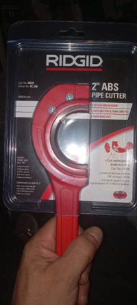 Brand new in package Rigid 2" abs cutter