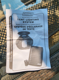 Tent lighting system - Coleman 