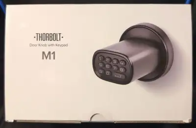 BRAND NEW Indoor Keypad Door Knob Keyless Doorknob Lock, Silver, View more
