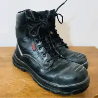 Steel cap security working boots (femme)