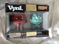Hellboy funko pop with Abe Sapien dual pack