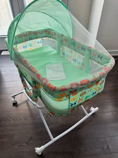 Premium Baby Bassinet – Like New, View more