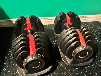 Adjustable Dumbells Set, View more
