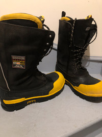 Steel toe boots