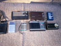 7 Vintage Transistor Radios