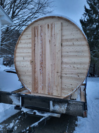 8ft diameter all cedar building/sauna