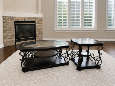 Classic Modern Coffee Table & Sidetable, View more