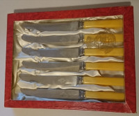 Vintage G.H Warranted Cutlery Superior Stainless Steel Knives