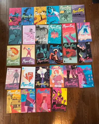 Paper Girls comic book 28 issues by Brian K Vaughan, View more