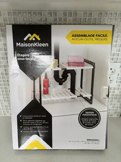 Rangement sous lavabo - Under sink storage, View more