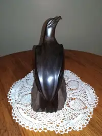 8 Inch Hand  Carved Ironwood Eagle