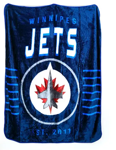 NHL Winnipeg Jets Ultra Plush Blanket, View more