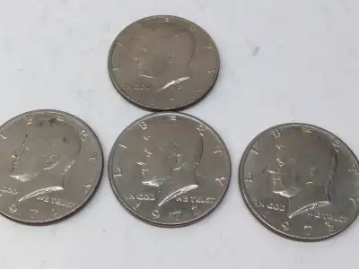 Kennedy 50 cents 1971,1972,1973,1974,15$ chaque, View more