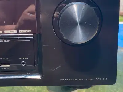 Denon AVR-1713 receiver, View more