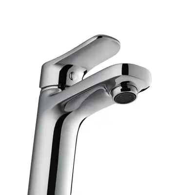 Upgrade your bathroom with our sleek and stylish single handle basin faucets – perfect for vanities,...