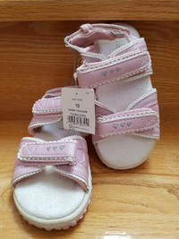 Joe Fresh toddler girl sandals - size 10