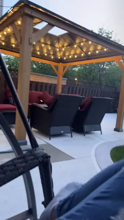 gazebo /w sofas, View more