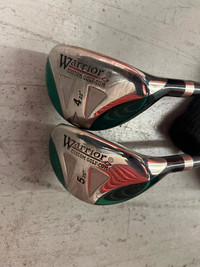 Warrior hybrids - golf clubs