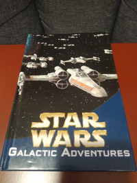 Star wars Galactic adventures book like new 