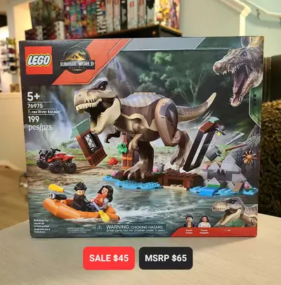 Lego T. Rex River Escape [SALE], View more