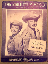 Dale Evans & Roy Rogers - The Bible Tells Me So (c)’55