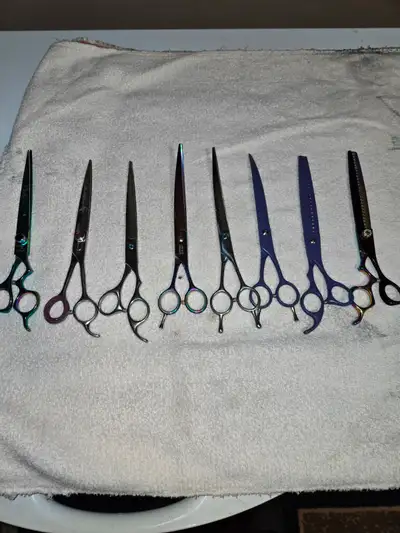 Clipper blade and scissor sharpening, View more