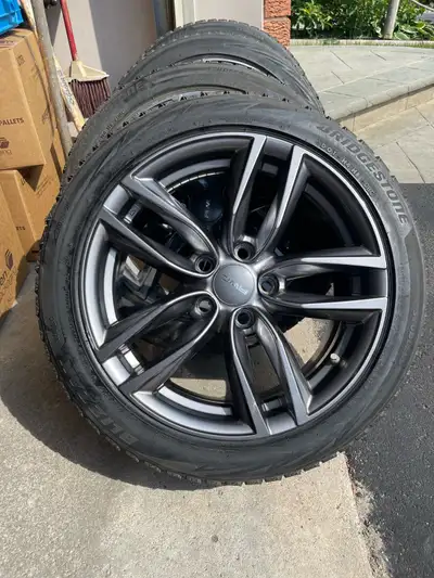 RWC 18/5 inch rims 225/45/R17 Great tread on tires
