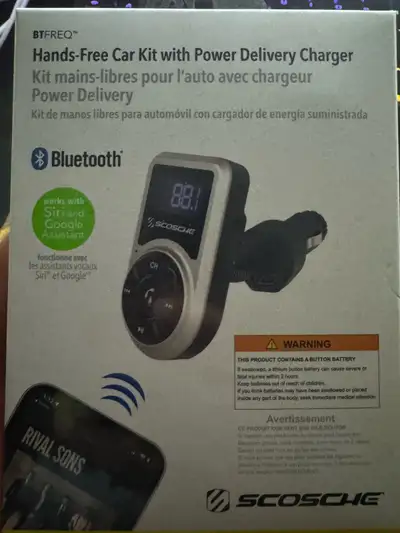 Brand new in box still. has a Type C connected as well so you can also charge your devices. Normally...