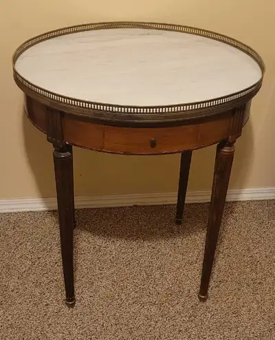 Antique Louis XVI Bouillotte Table, View more