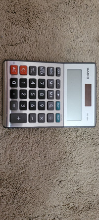 Vintage casio desktop calculator