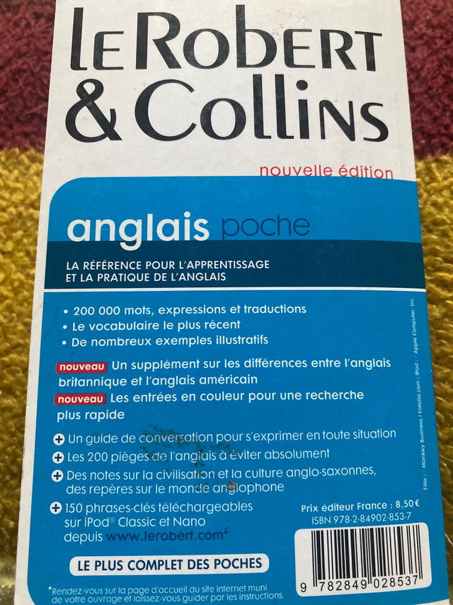 Dictionnaire  dans Manuels  à Trois-Rivières - Image 2