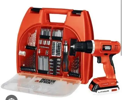 Lost Black & Decker drill kit, View more