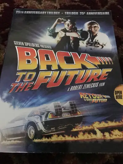 Relive the classic adventure with this Back to the Future 25th Anniversary DVD trilogy, featuring al...
