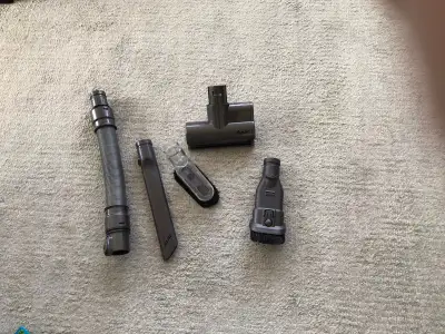 This set of Dyson V6 vacuum attachments includes a variety of tools for all your cleaning needs. The...