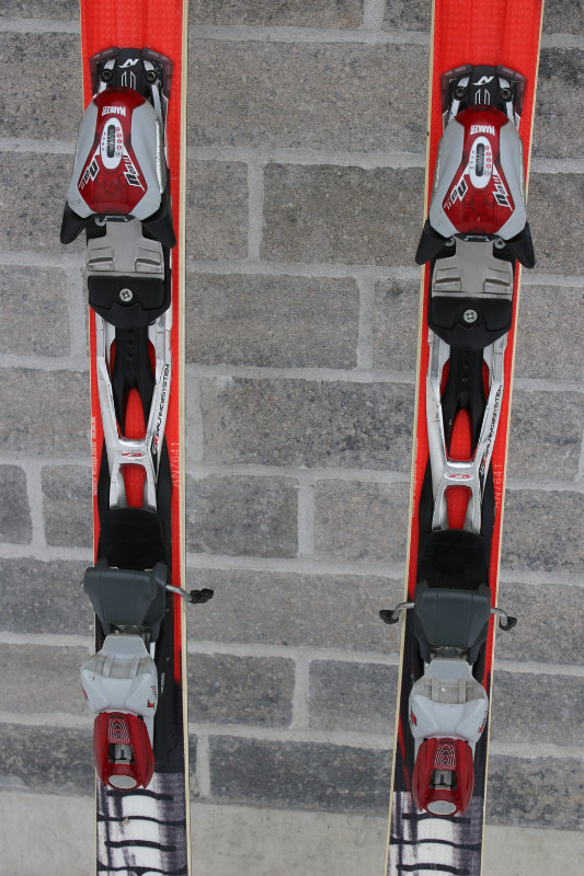 Skis 178 cm Nordica downhill skis with rossignol poles Eliminato in Ski in City of Toronto - Image 2