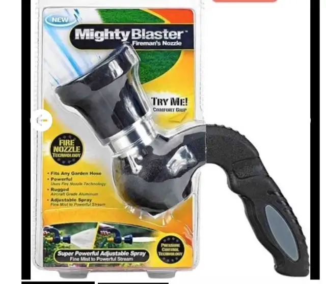 New Mighty Blaster Spray Fireman’s Nozzle64556776166019120