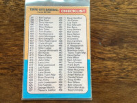 1975 opc baseball card unmarked checklist 517